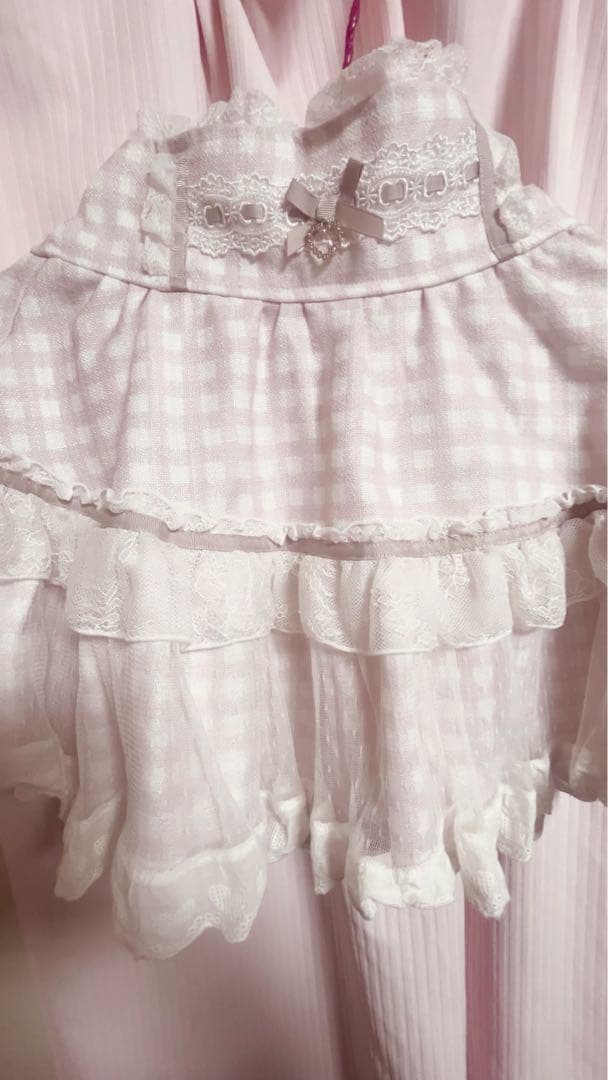 LIZLISA ギンガムツイードセットアップ