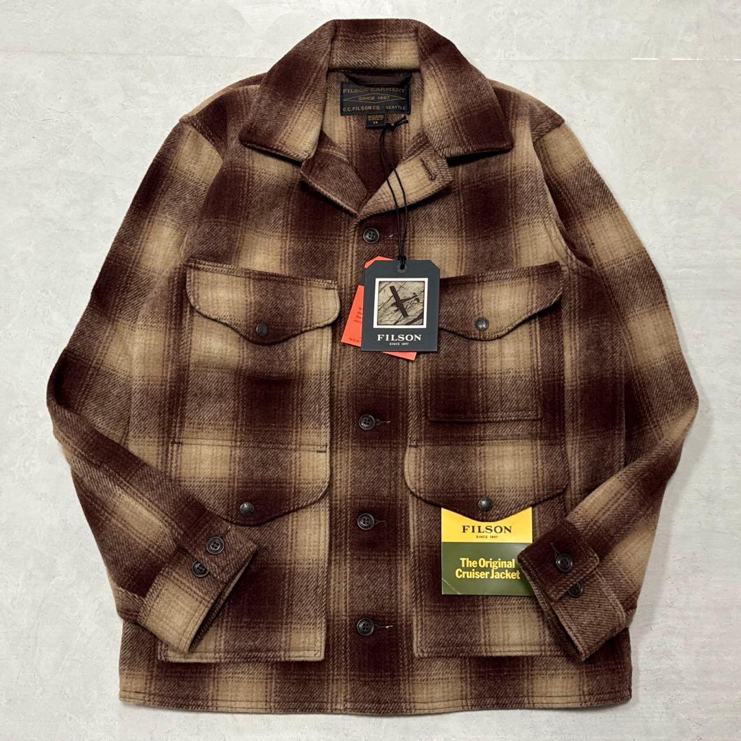 新品25AW FILSON マッキーノクルーザー ブラウンオンブレー アメリカ製