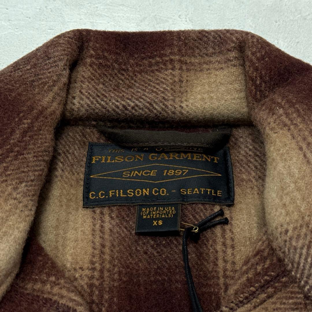 新品25AW FILSON マッキーノクルーザー ブラウンオンブレー アメリカ製