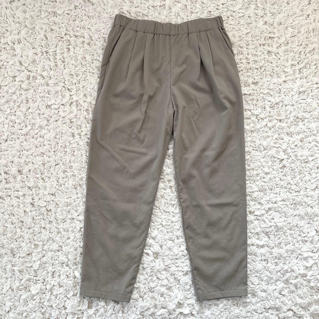 evam eva エヴァムエヴァ WOOL TUCK PANTS