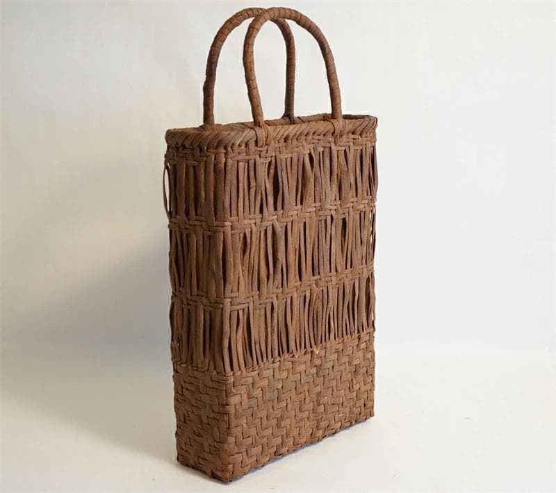 山葡萄 かごバッグ　籠 バッグ　パソコン入れ　 一番皮 網代編み