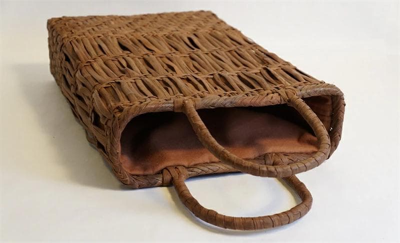 山葡萄 かごバッグ　籠 バッグ　パソコン入れ　 一番皮 網代編み