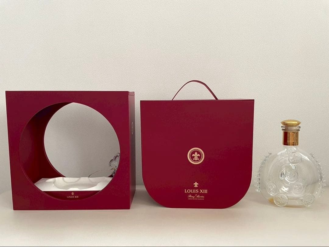ルイ13世　空き瓶＆箱＆紙袋セット