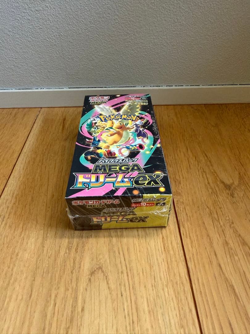新品未開封 シュリンク付き ポケモンカード MEGA ドリーム ex　1BOX