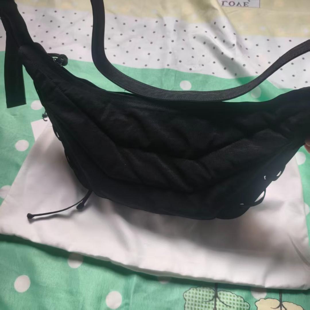 LEMAIRE Small Soft Game Bag ブラック