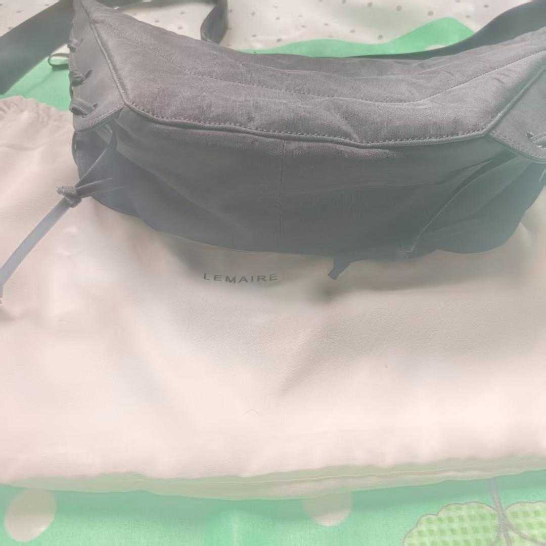 LEMAIRE Small Soft Game Bag ブラック