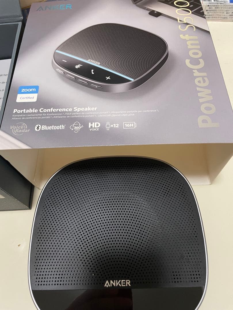 ANKER PowerConf S500 ポータブル会議スピーカー