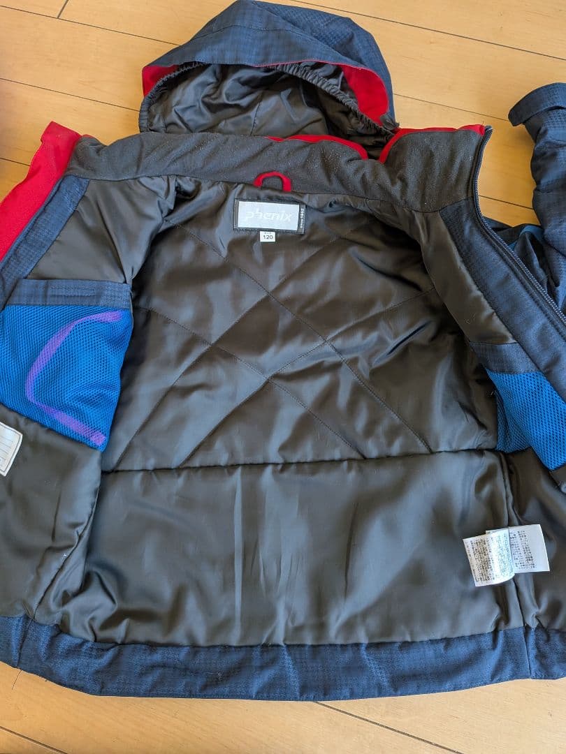 【1回着用】フェニックス 120 スキーウェア　スキーウエア phenix