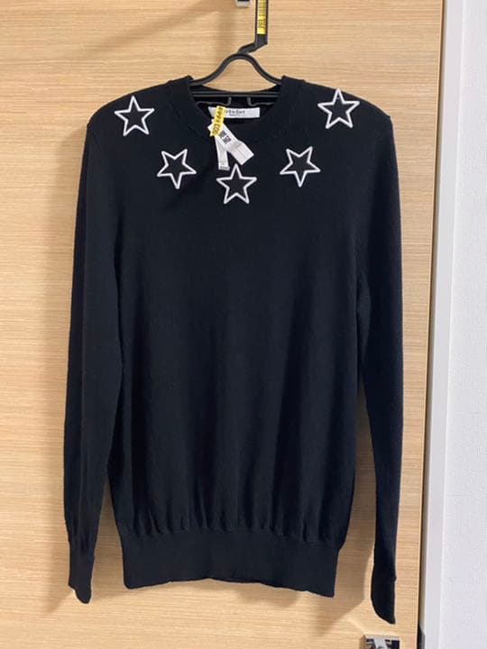 クリーニング済✨【良品】GIVENCHY ジバンシー　スターパッチ　セーター　M