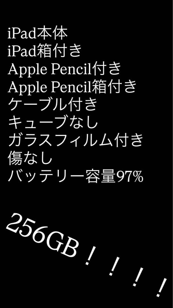 iPad Air 第5世代 256GB パープル (Apple Pencil)