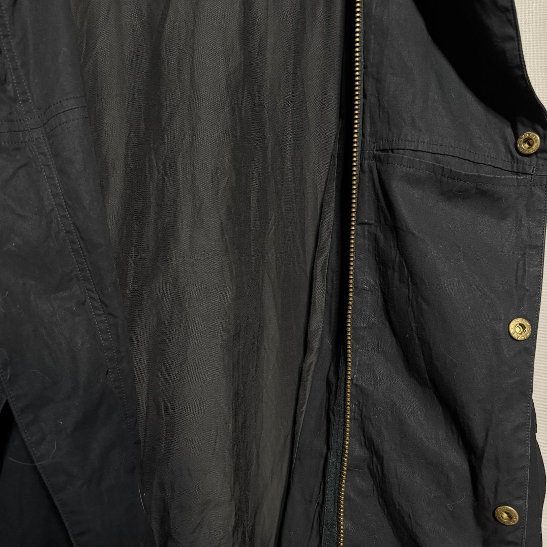 KLASICA クラシカ　BIGフードパーカーブルゾン ハーフモッズコート