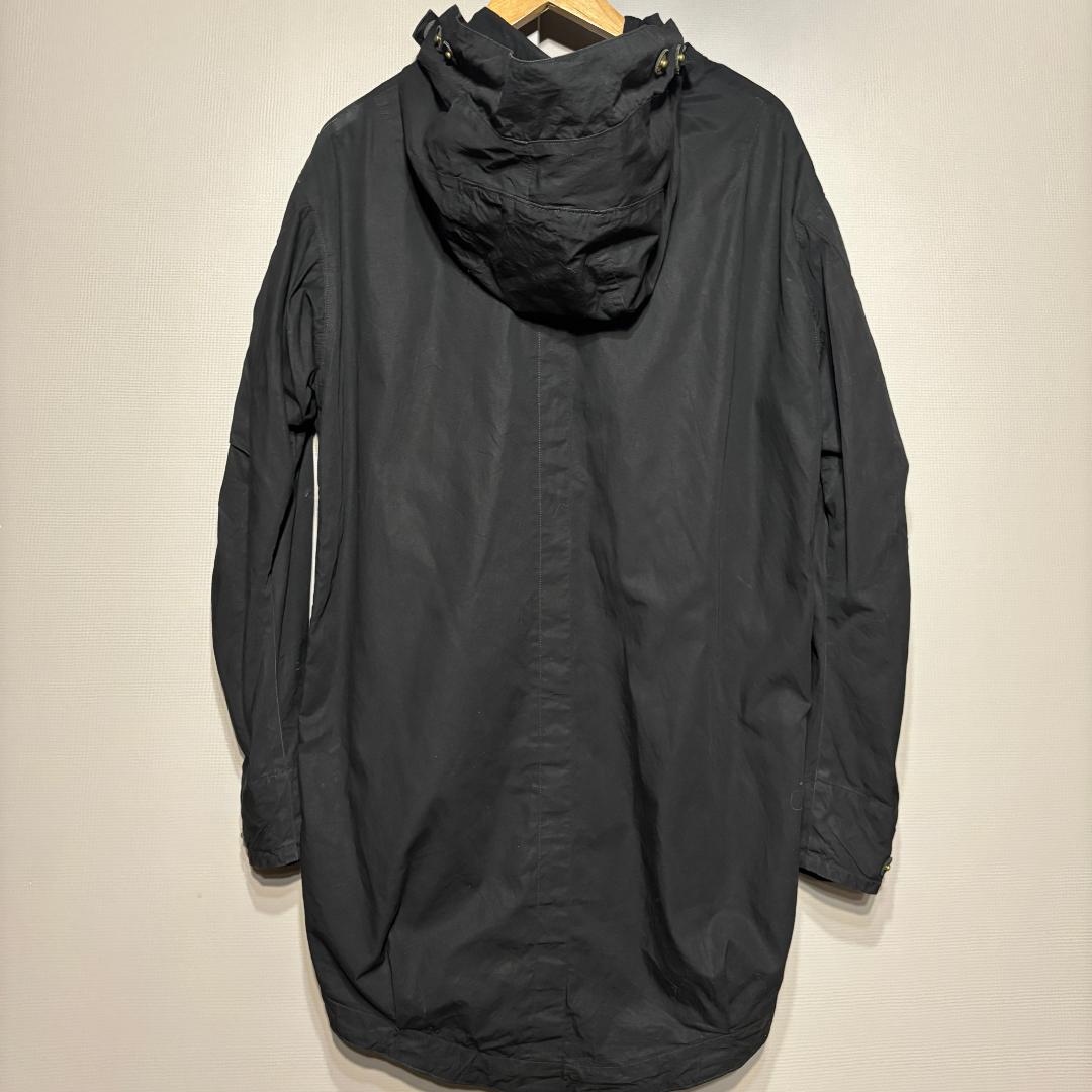 KLASICA クラシカ　BIGフードパーカーブルゾン ハーフモッズコート