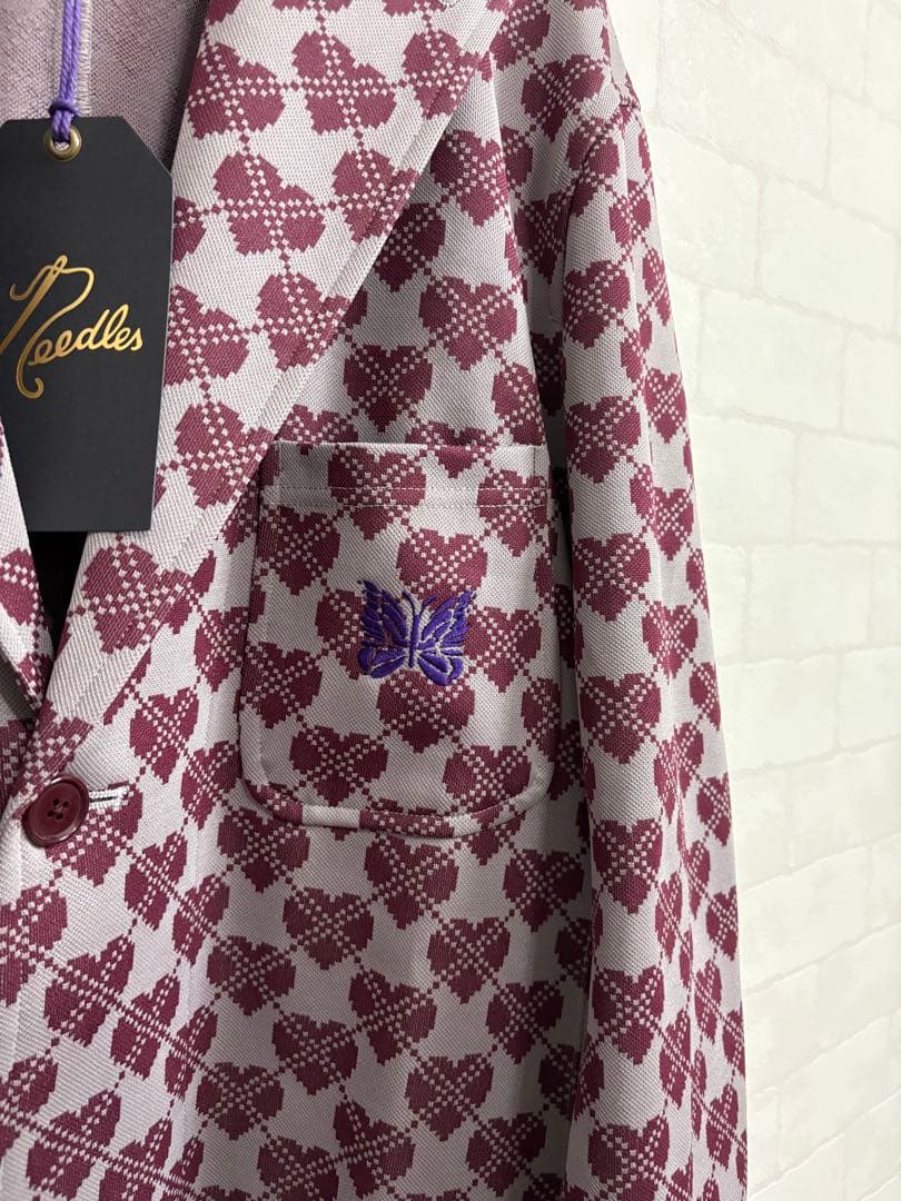 Needles 2B Jacket ニードルス ニードルズ ジャケット ハート柄