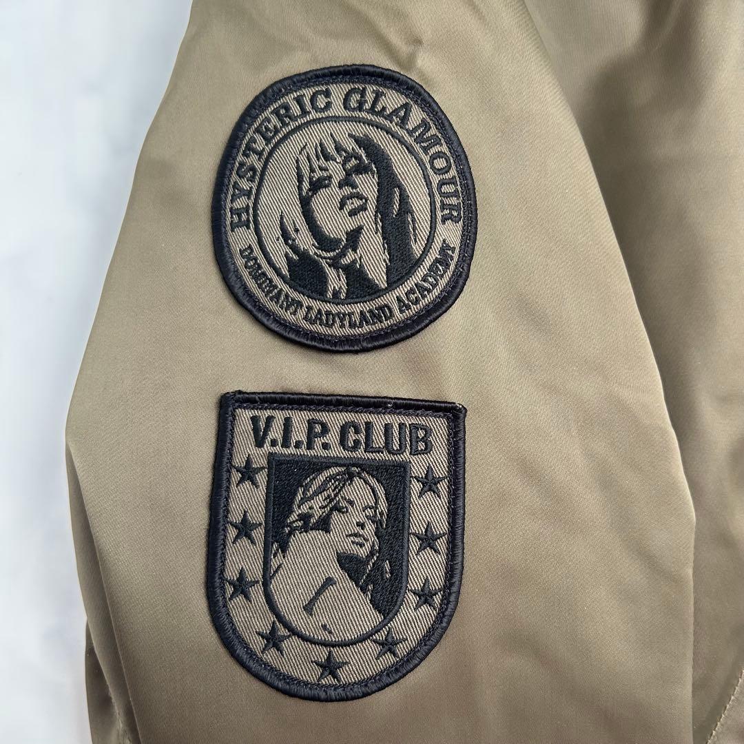 ヒステリックグラマー　N2B プリマロフト　ヒスガール　00s ファー　M