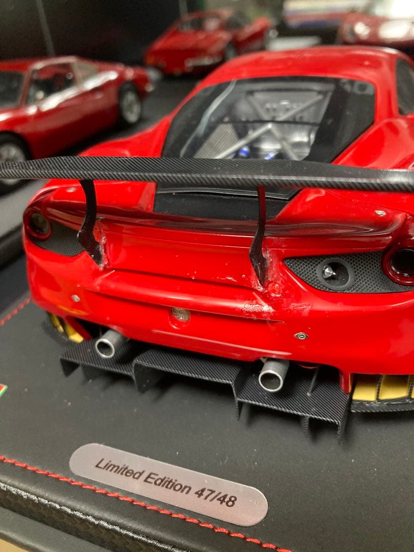 BBR 1/18 フェラーリ488GT3 レッド 値下げ！