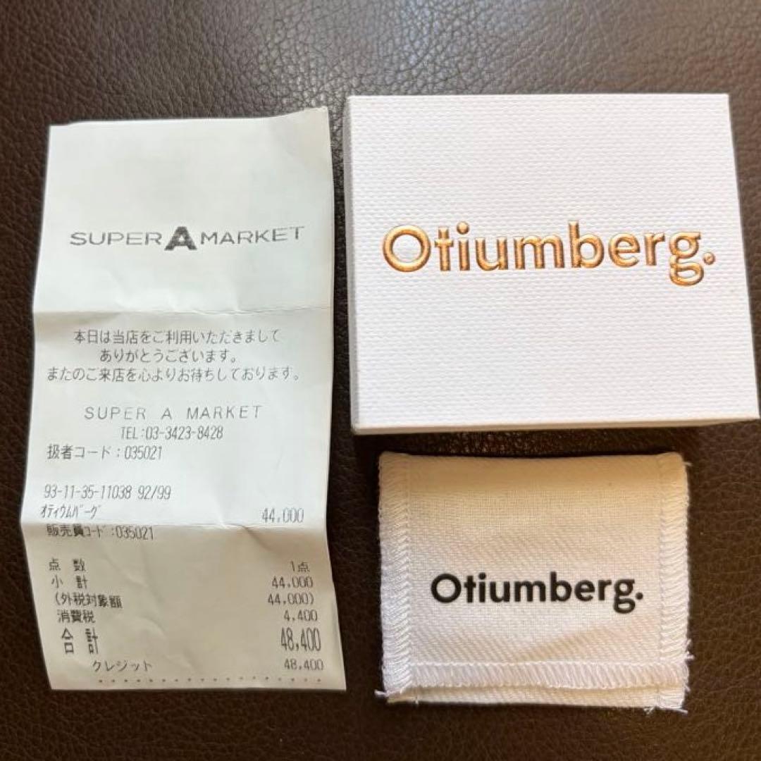Otiumberg オティウムバーグ 片耳用 ダイヤモンド フープ ピアス