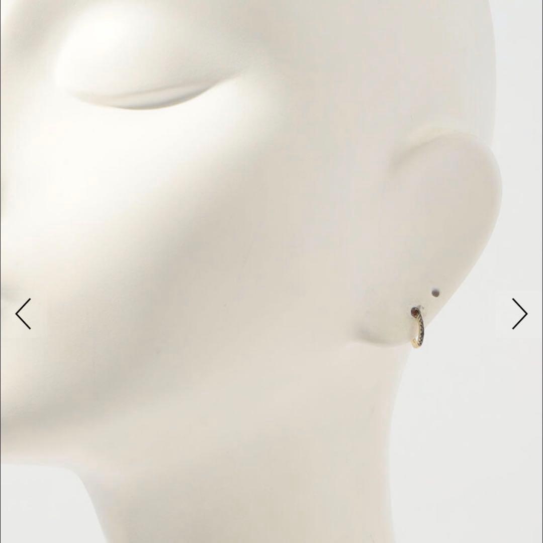 Otiumberg オティウムバーグ 片耳用 ダイヤモンド フープ ピアス