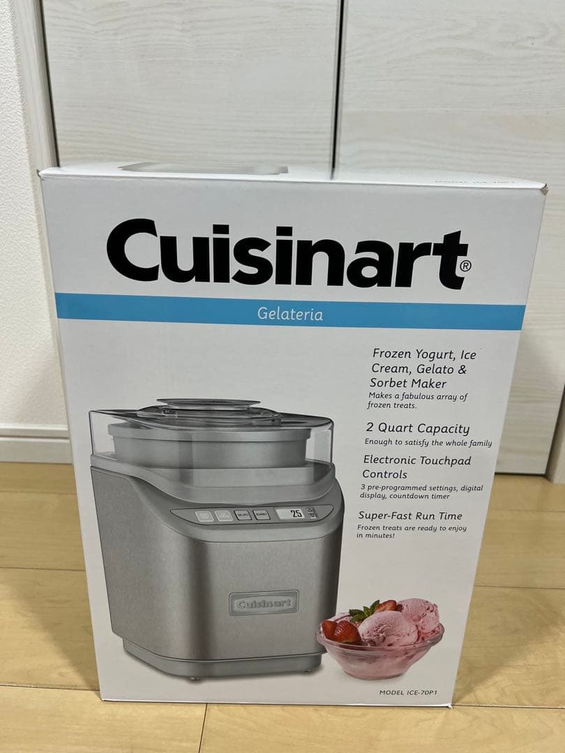【未使用】Cuisinart クイジナート ICE-70 アイスクリームメーカー