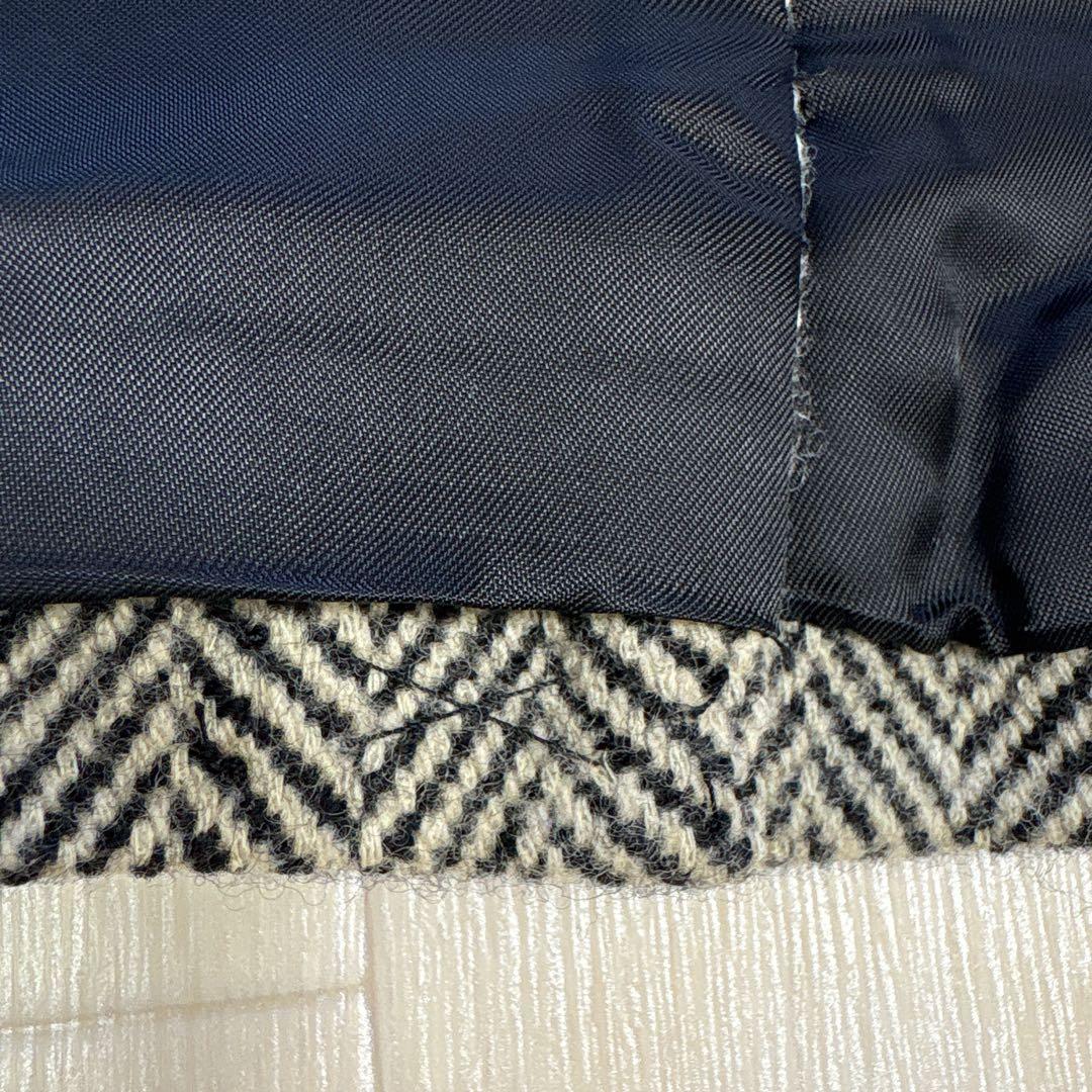 タグ付き ラルフローレン ヘリンボーン柄 ウール テーラードジャケット サイズ6