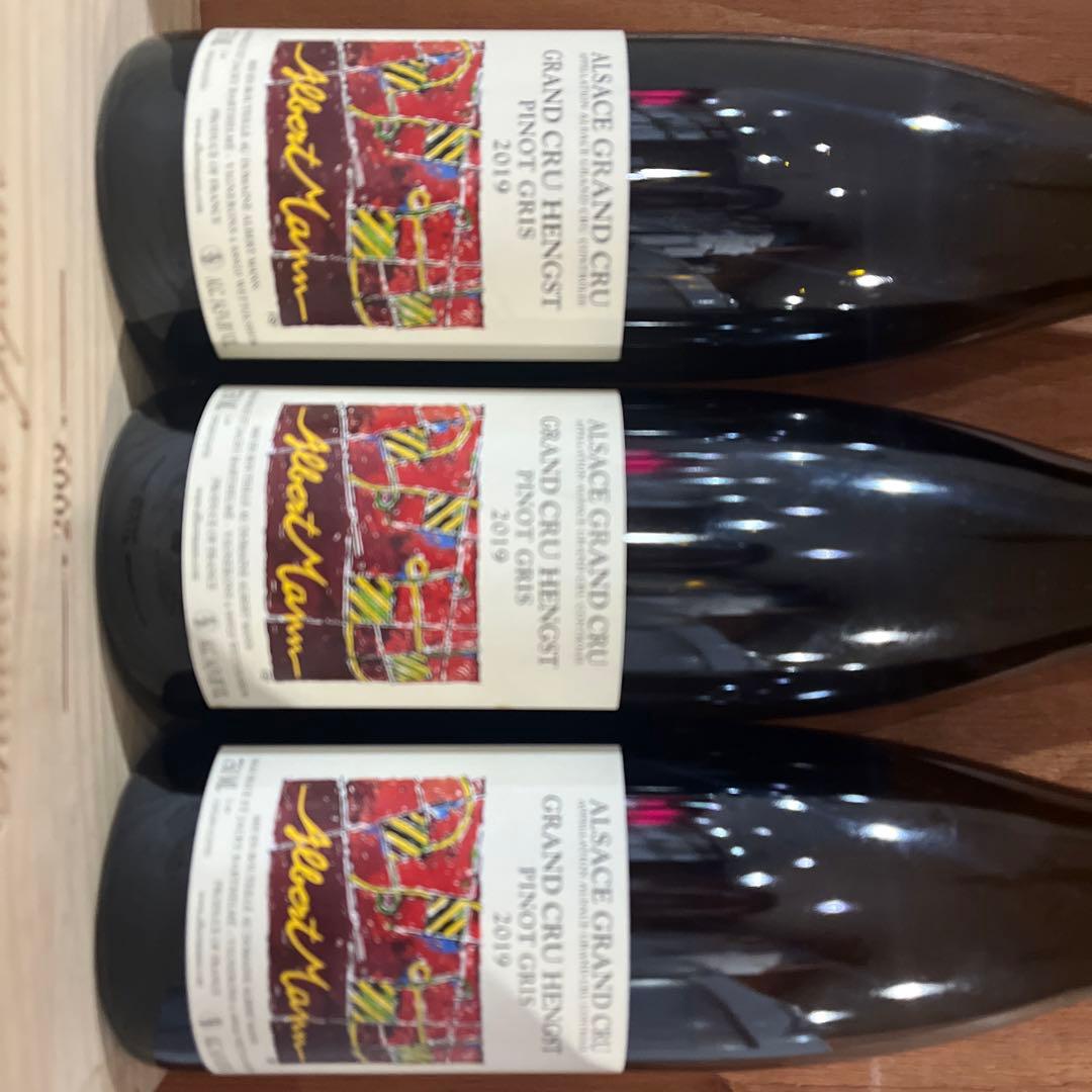 アルザス・グランクリュ・ヘングスト・ピノ・グリ　2019年　アルベール・マン