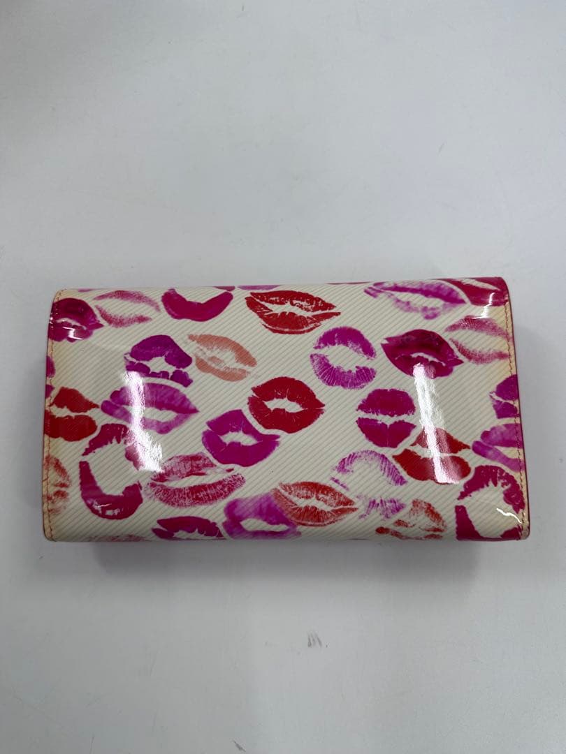 希少/美品/Christian louboutin /マカロン リップ 長財布