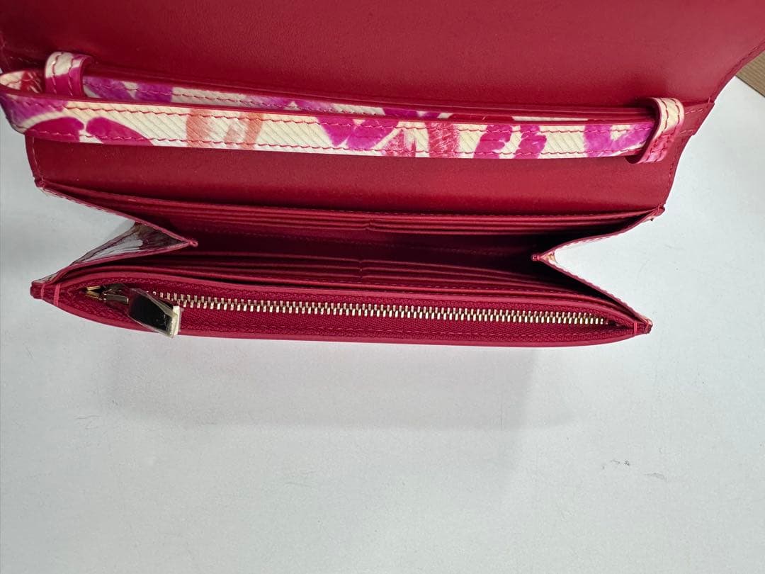 希少/美品/Christian louboutin /マカロン リップ 長財布