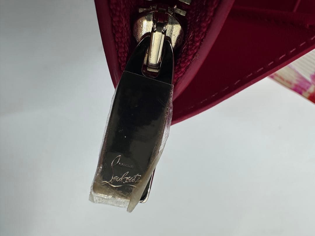 希少/美品/Christian louboutin /マカロン リップ 長財布