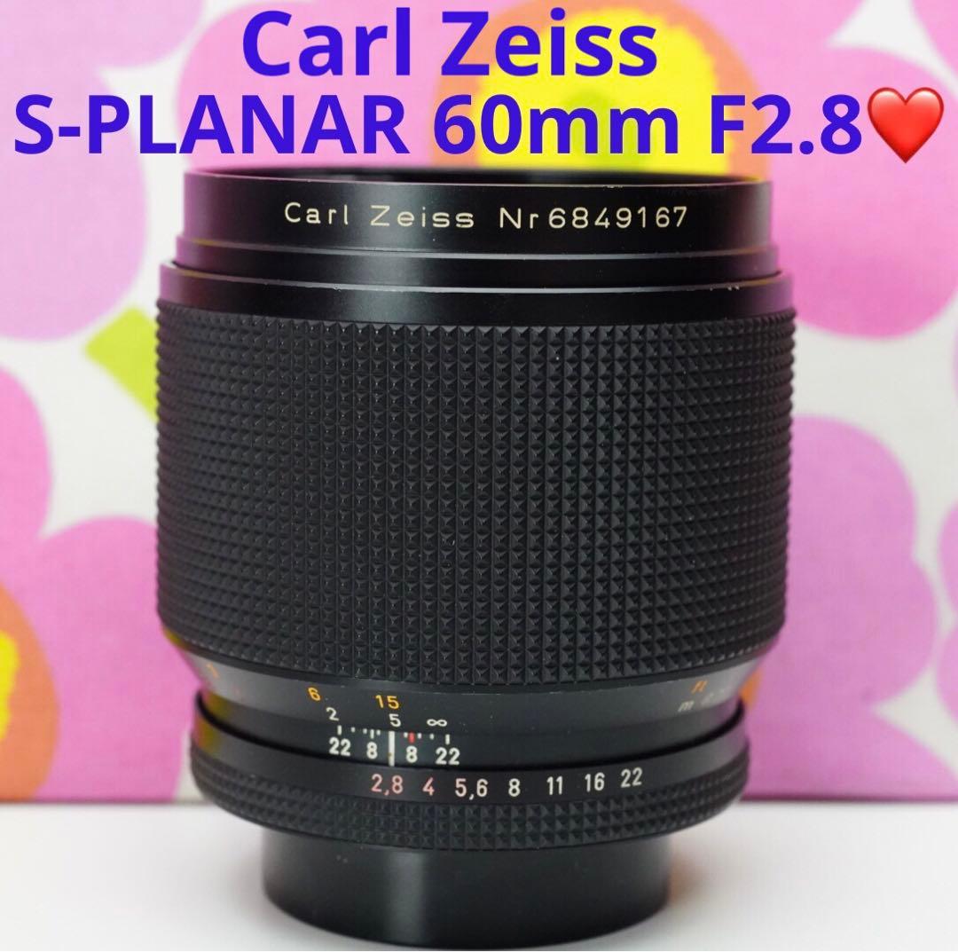 S-PLANAR 60mm F2.8❤️C/Yコンタックスマウント