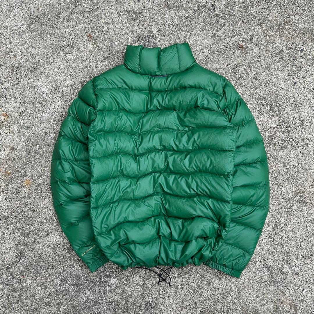 【トレンド】Columbia ダウンジャケット　ドローコード 00s 美品　L