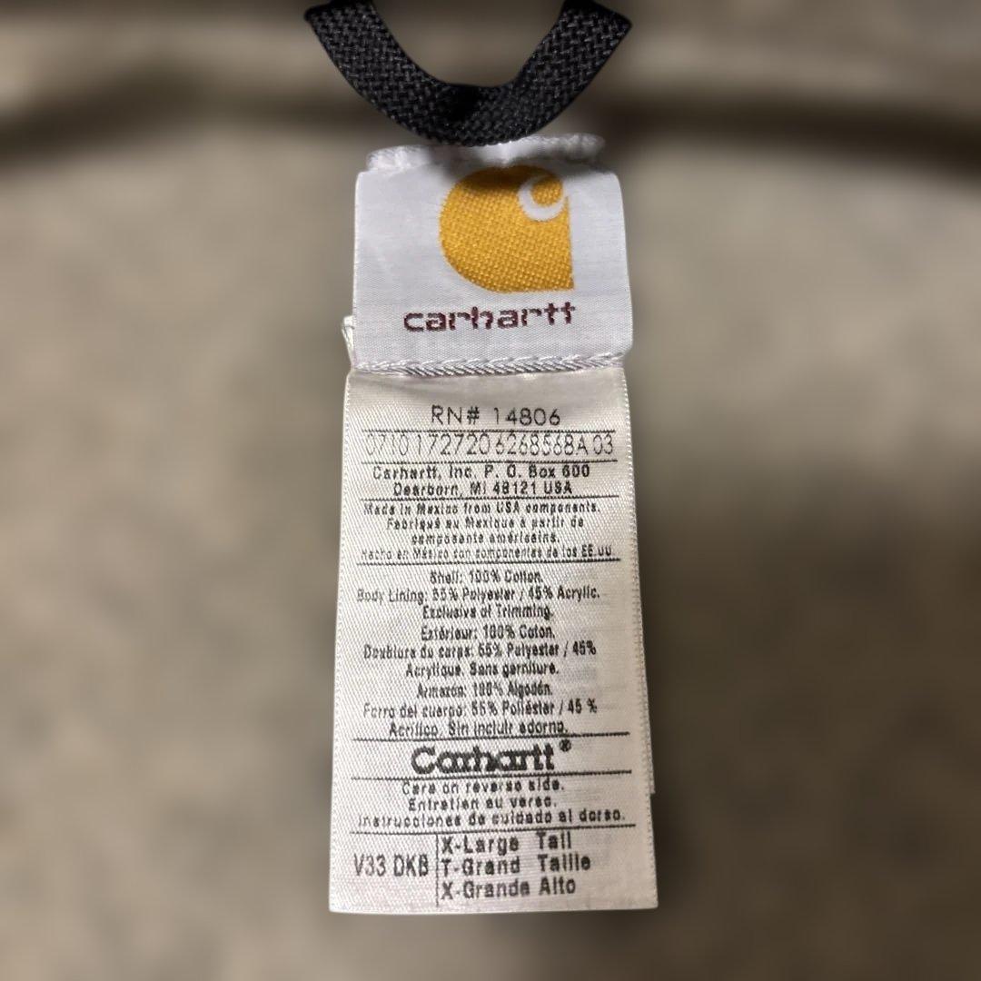 carhartt ダックベスト　ブラウン　XL