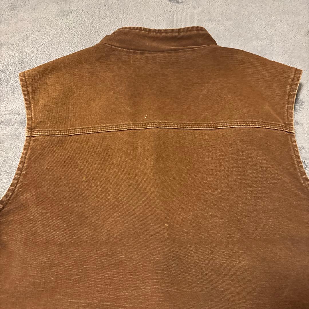 carhartt ダックベスト　ブラウン　XL
