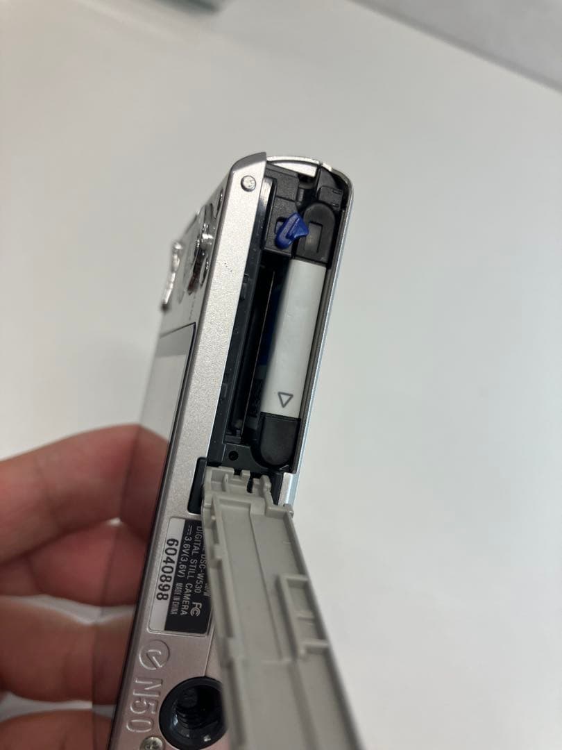 SONY デジカメ サイバーショット DSC-W530 シルバー 【A851】