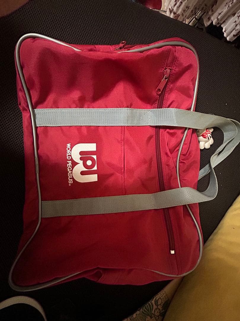 旧 ワッペ ワールドペガサス 赤