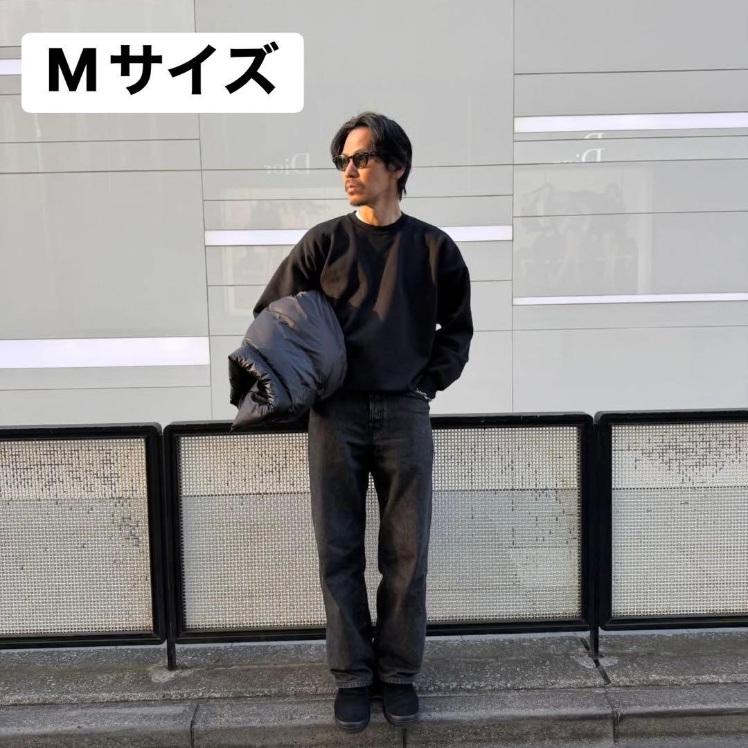 新品 OVY Original Fabric Basic Crew Sweat黒