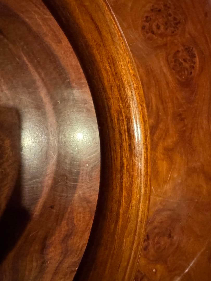 旧車にcomusa italy ウッドステアリング　直径33cm一応ジャンクにて