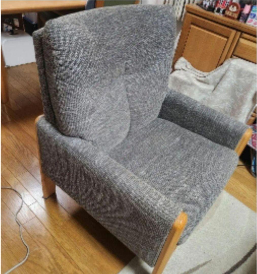 お値下げしました▼１人掛けソファー 椅子 ◆布素材◆美品