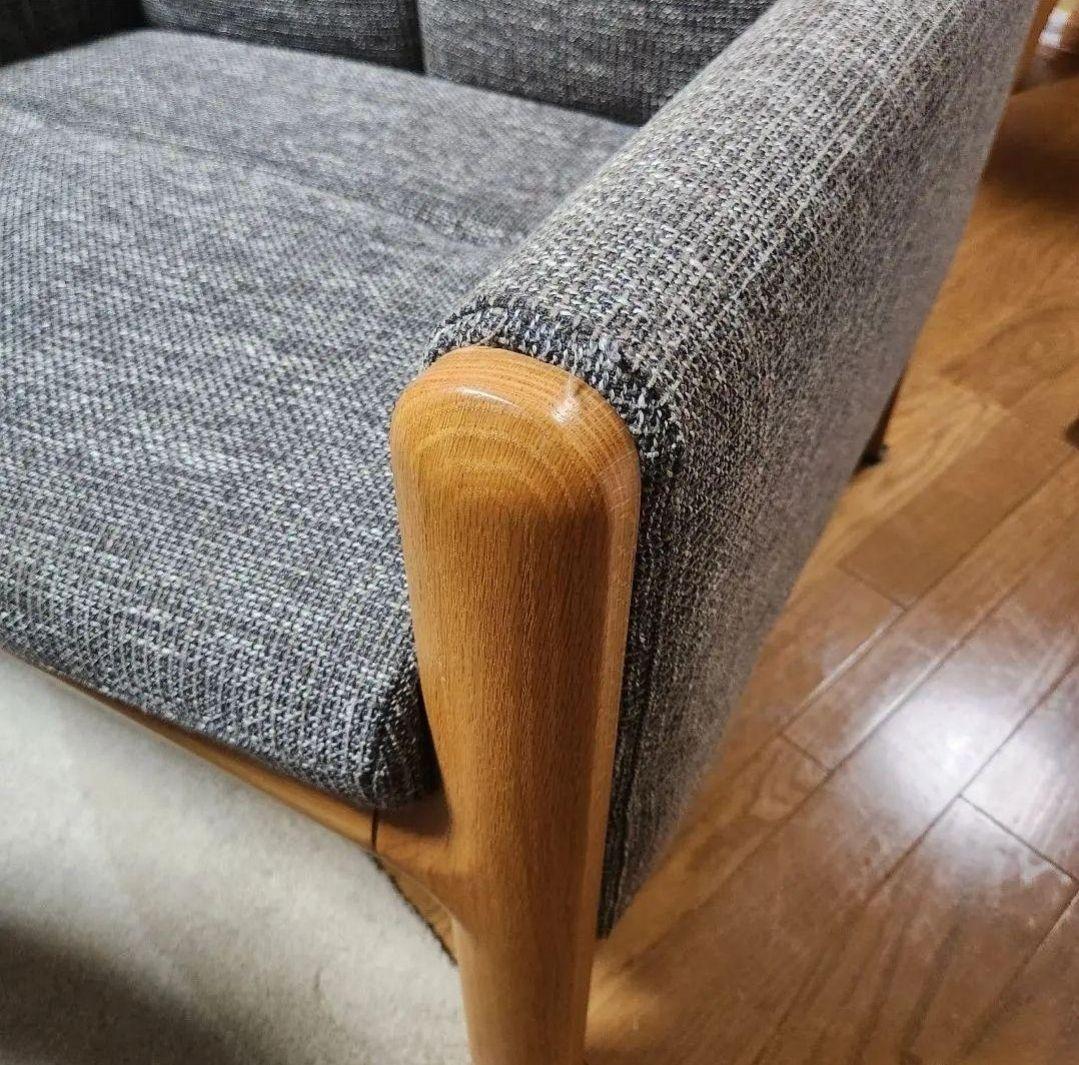 お値下げしました▼１人掛けソファー 椅子 ◆布素材◆美品