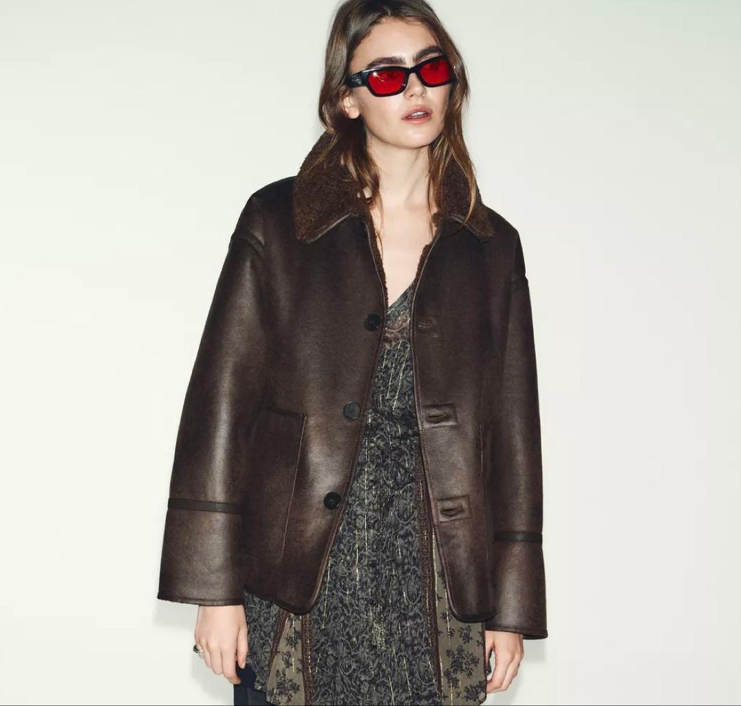 専用ZARA リバーシブルダブルフェイスジャケット