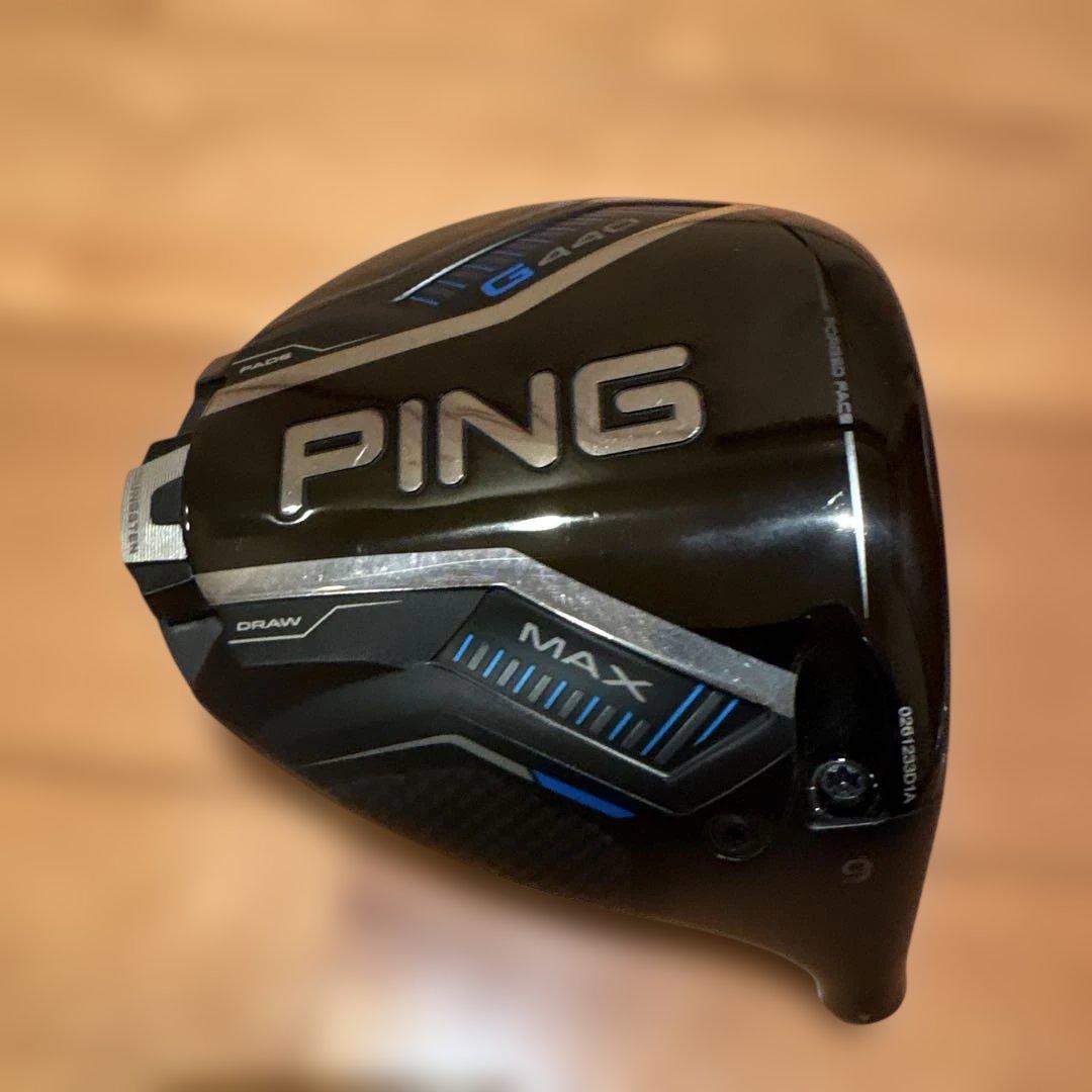 美品 PING G440 MAX 9度 ヘッド 日本正規品 シリアル認証済み
