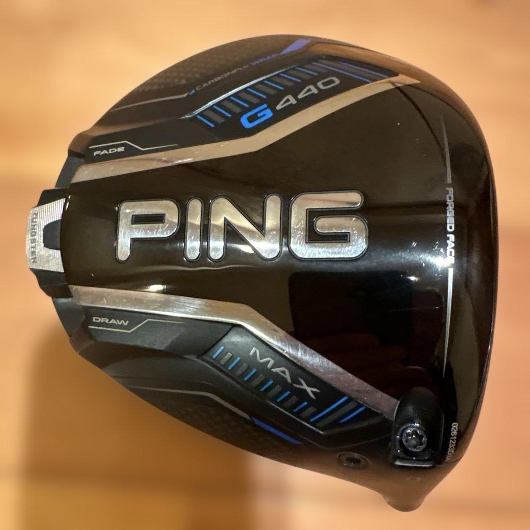 美品 PING G440 MAX 9度 ヘッド 日本正規品 シリアル認証済み