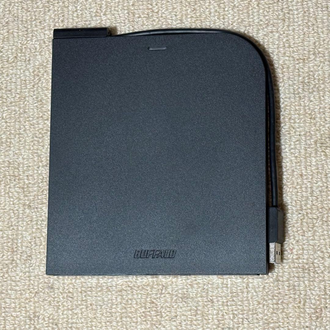 【最新】BUFFALO 外付けブルーレイドライブ　BRXL-PT6U3-BKE
