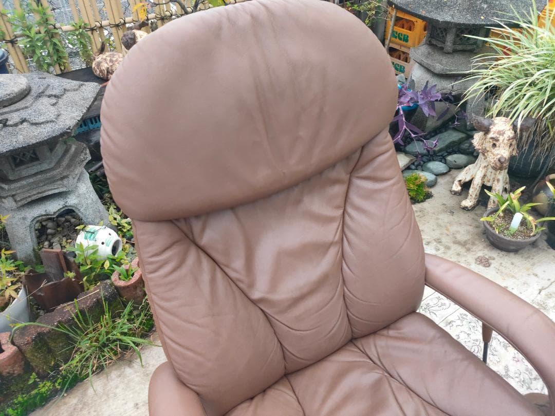 (至福の時) カリモク☆ampio☆本革リクライナーPチェア（35.8万)