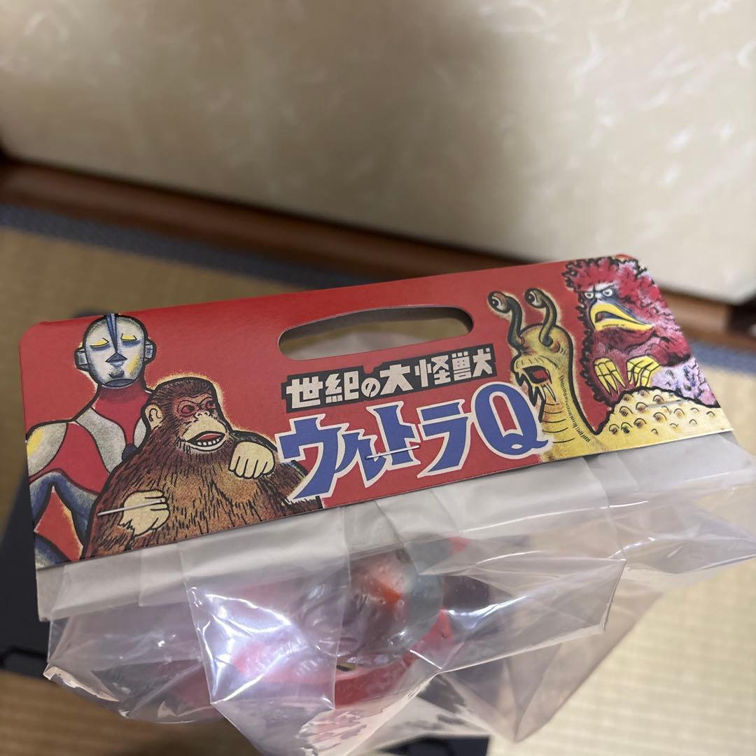 レッドキング450　マルサン　ソフビ　1970 オレンジver