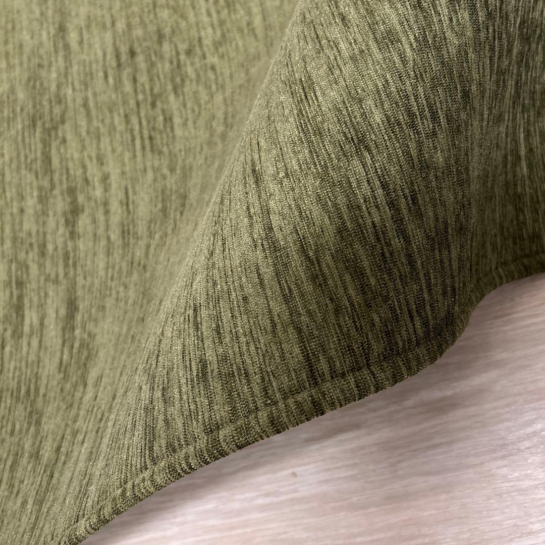 おすし新品☆丸洗い出来るラグ 200×250cm グリーン色 敷ラグ