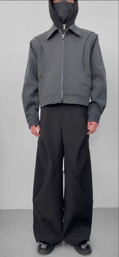 Baovicto 変形スラックス　ブラック　サイズ1