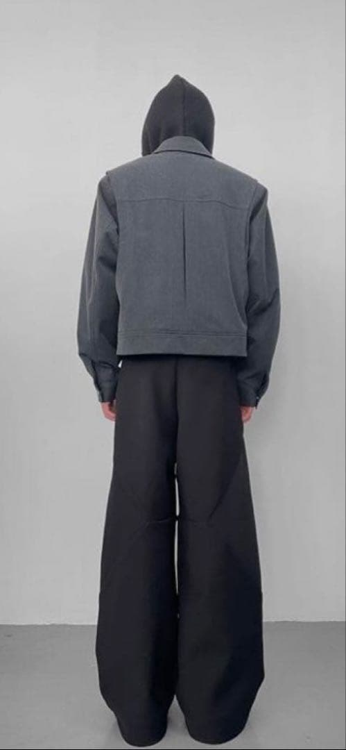 Baovicto 変形スラックス　ブラック　サイズ1