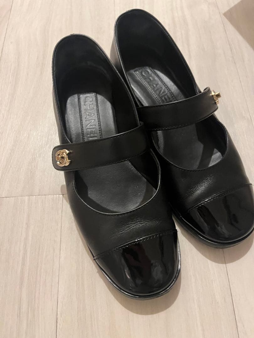 CHANEL ブラック マリー・ジェーン