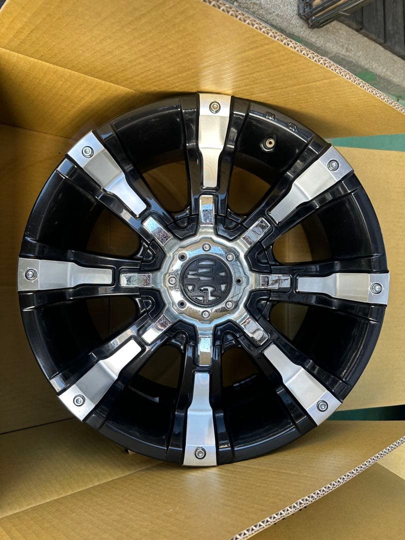 【にいちゃん】17インチ クリムゾン ブラック アルミホイール 1/4