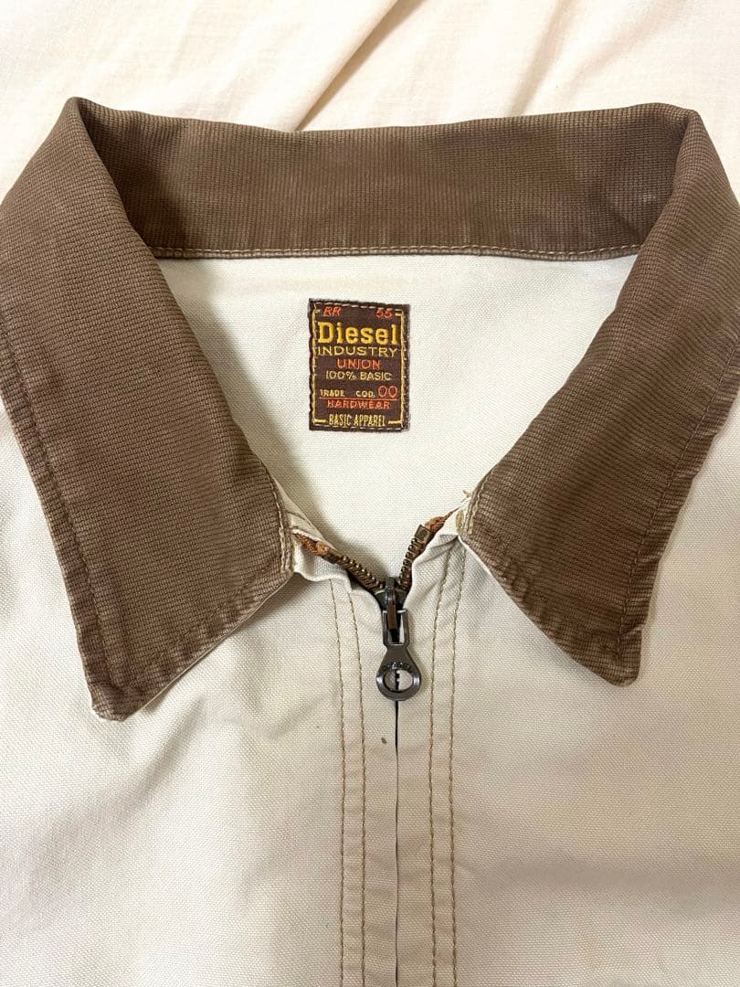 古着 90s イタリア製 Diesel ディーゼル コットンワークジャケット
