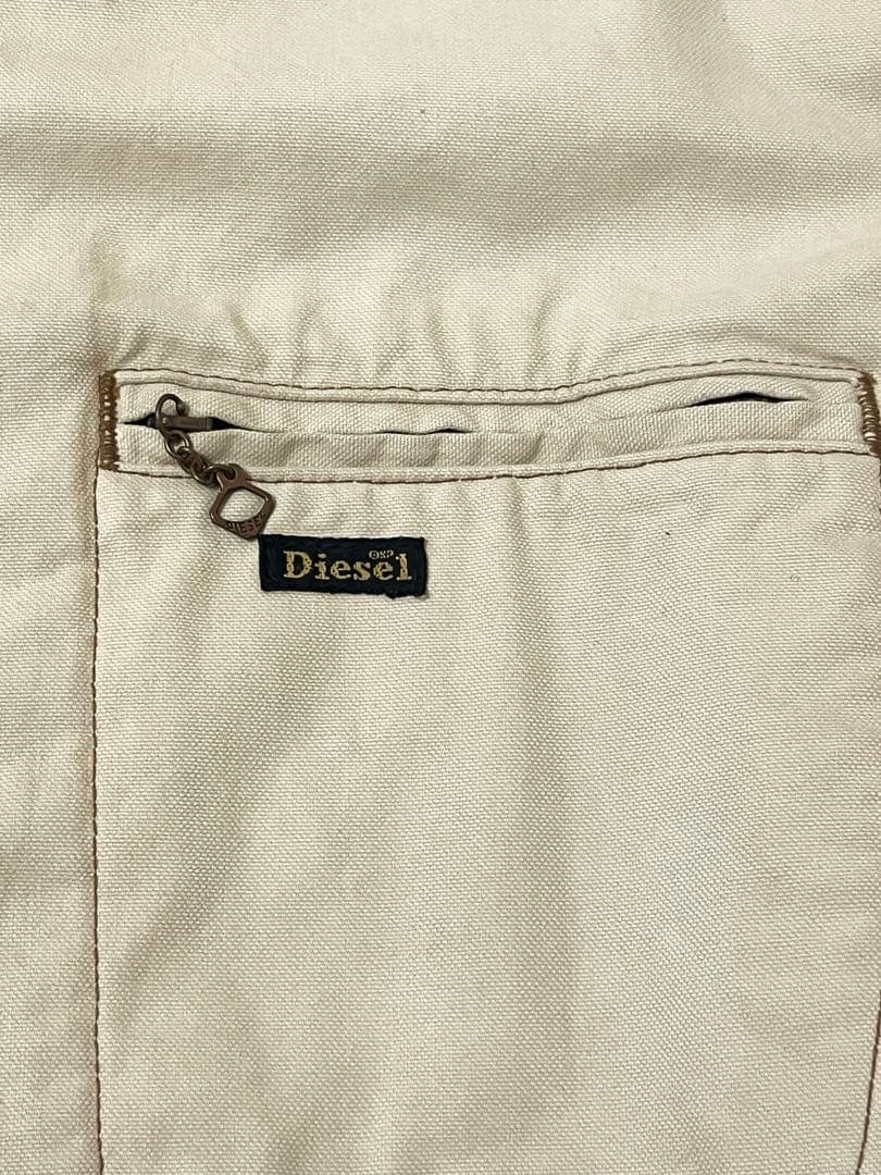 古着 90s イタリア製 Diesel ディーゼル コットンワークジャケット